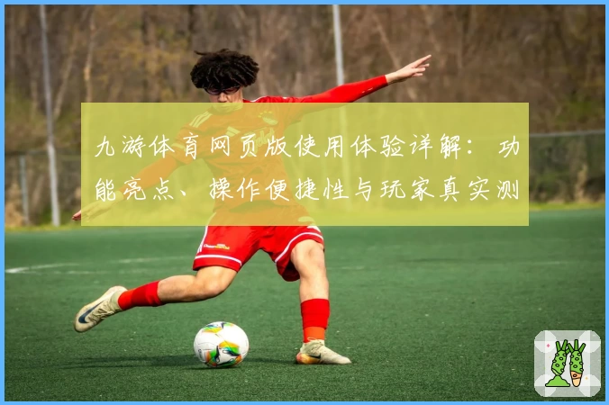九游体育网页版使用体验详解：功能亮点、操作便捷性与玩家真实测评